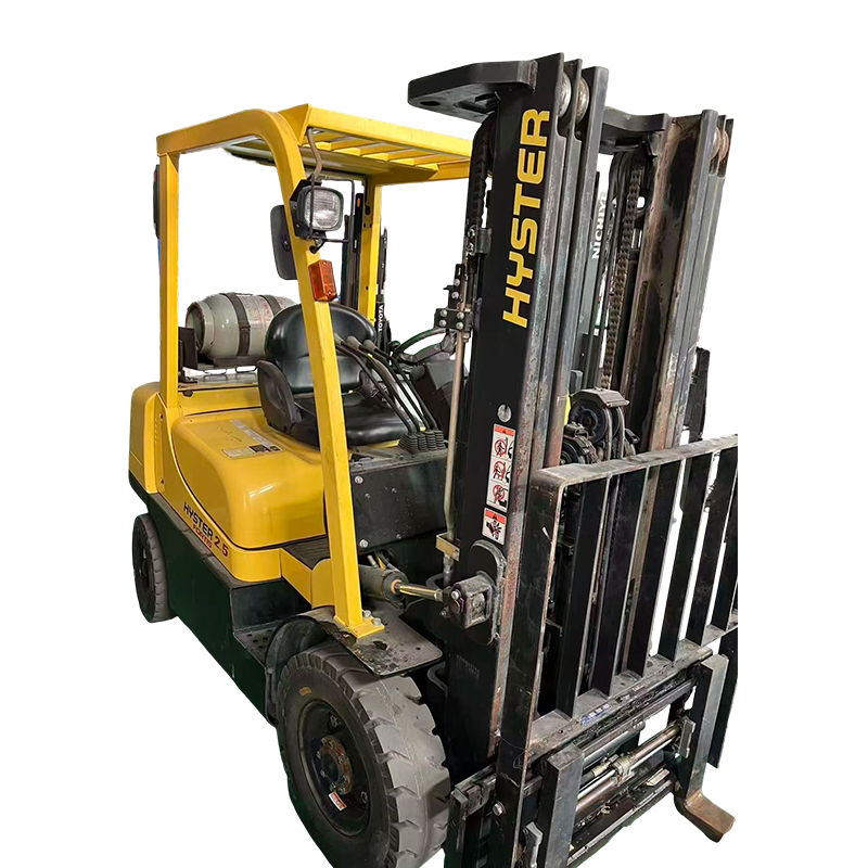 2,5 tonnás használt Hyster LPG targonca villapozícionálóval 2,5 tonnás használt Hyster LPG targonca villapozícionálóval